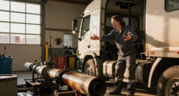 Worst Day At Work Ever: Semi-Truck Rolls Into Pipeline, Area Ruled No-Fly Zone