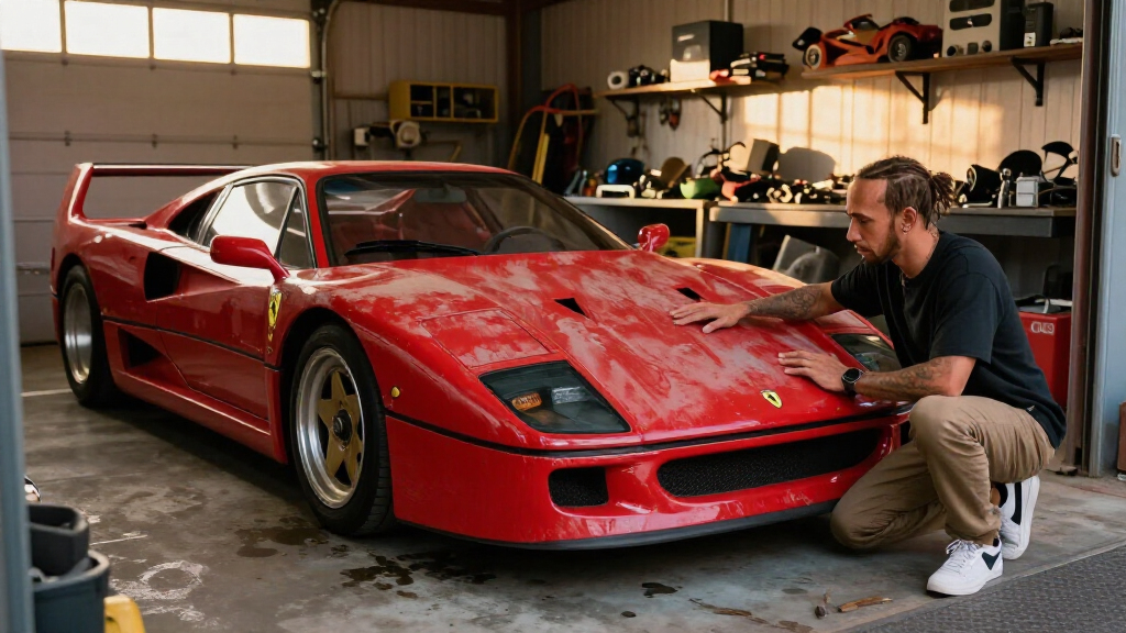 Lewis Hamilton Scored A Huge Ferrari F40 Barn Find