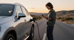 The Mercedes GLC Electric Drove 393 Miles Mostly On Highways With One Quick Charge
