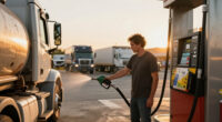 Watch A Trucker Pump $1,000 In Diesel Fuel Without Filling The Tank