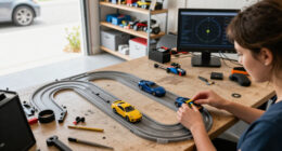 These Toy Race Cars Have Been Driving In Place For A Month—And They’re Still Going