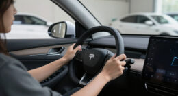 This Square ‘Steering Wheel’ Could Only Work With Steer-by-Wire